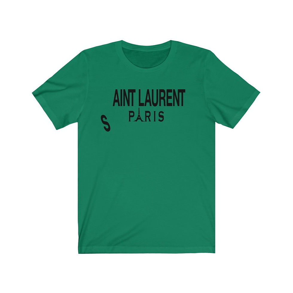 Thumbnail: Ain't Laurent Unisex T-Shirt-Gift For Her-Designer inspired-Saint Laurent