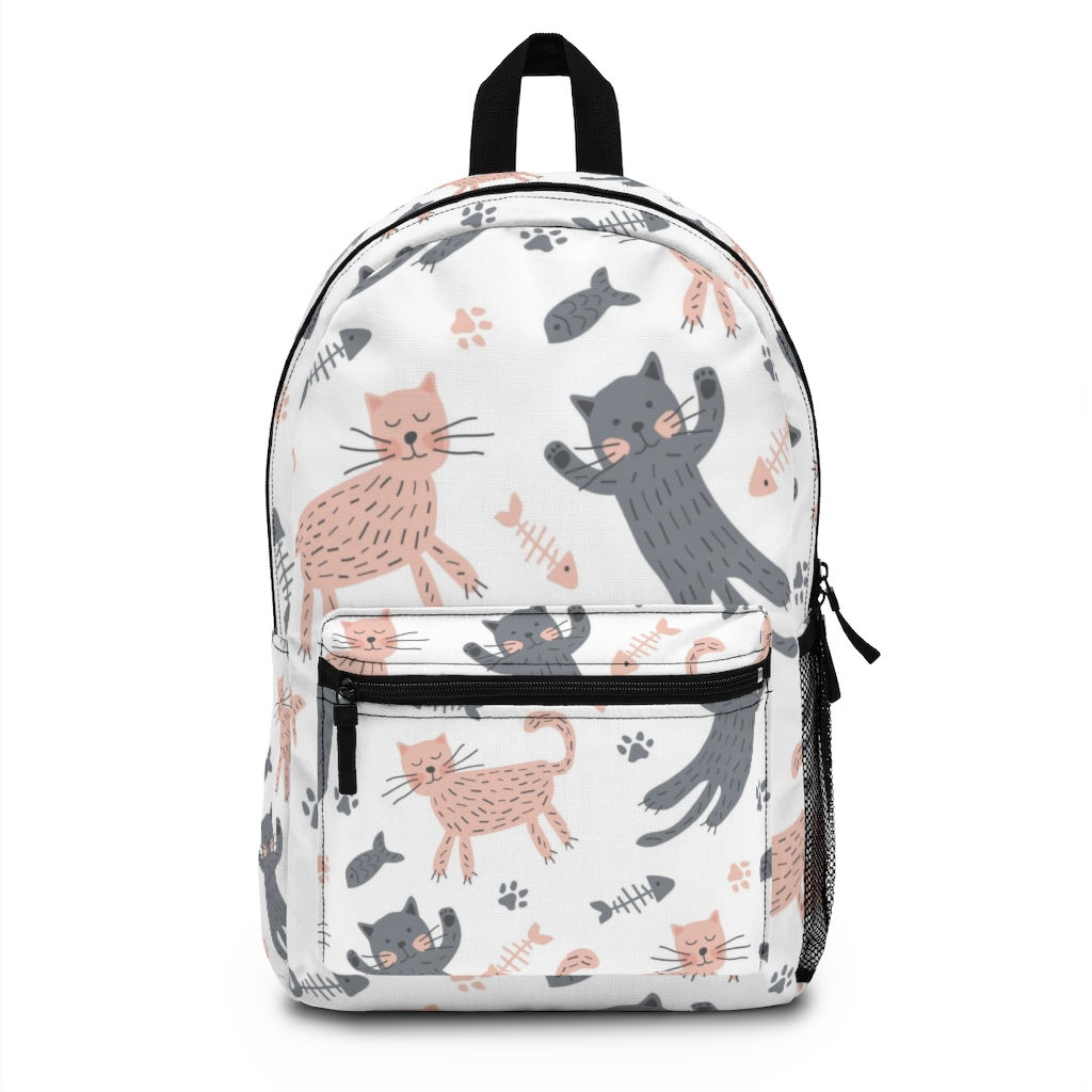 Cat Lovers Backpack For Kids-Camping-School Backpack-Birthday Gift-Travel Bag