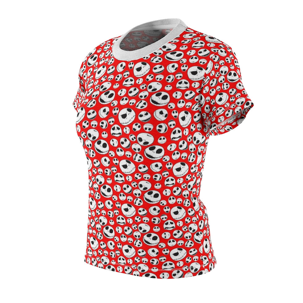 Thumbnail: Jack Skellington -Nightmare Before Christmas T-shirt-Red