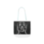 Thumbnail: Frankenstein's Monster Canvas Tote Bag-Book Bag-Grocery Bag-Beach Tote-Bags 