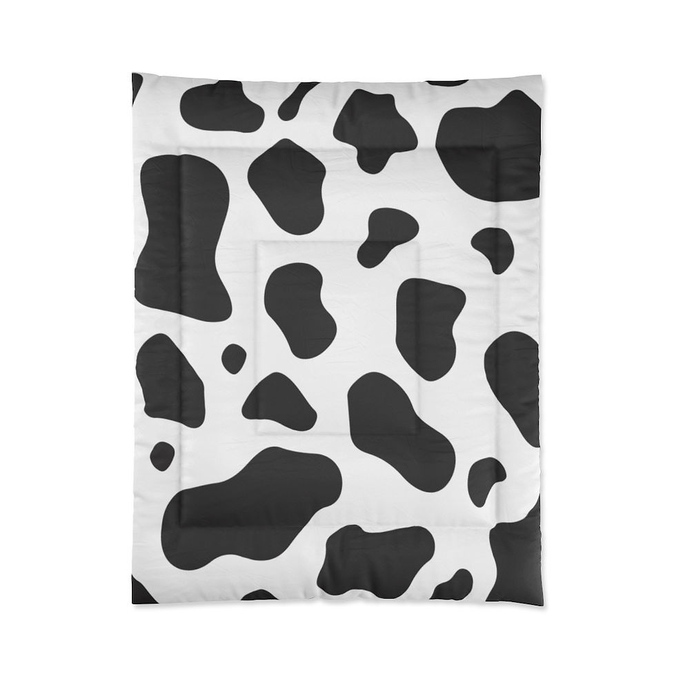 Thumbnail: Cow Print Comforter-Animal Print-Animal Lover