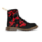 Thumbnail: Men's Red Camouflage Boots-Men's Boots-Boots For Men-Men Boots-Black Boots
