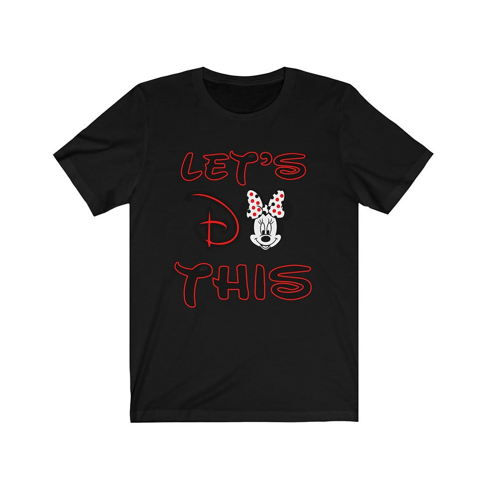 Thumbnail: Let 's Do This Minnie T-shirt-Mickey-Graphic Tees-Gift For Her