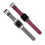 Thumbnail: Red Wine Snakeskin Print Faux Leather Apple Watch Band-Series 1 2-Animal Print