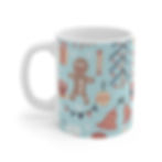 Thumbnail: Gingerbread Man 11 & 15 OZ Holiday Mug-Chocolate Tea-Tea Lover Cup-Coffee Mug 