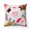 Thumbnail: Santa Claus & Animals Christmas Spun Square Pillow-Living Room-Bedroom-Patio 