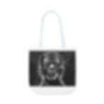 Thumbnail: Frankenstein's Monster Canvas Tote Bag-Book Bag-Grocery Bag-Beach Tote-Bags 