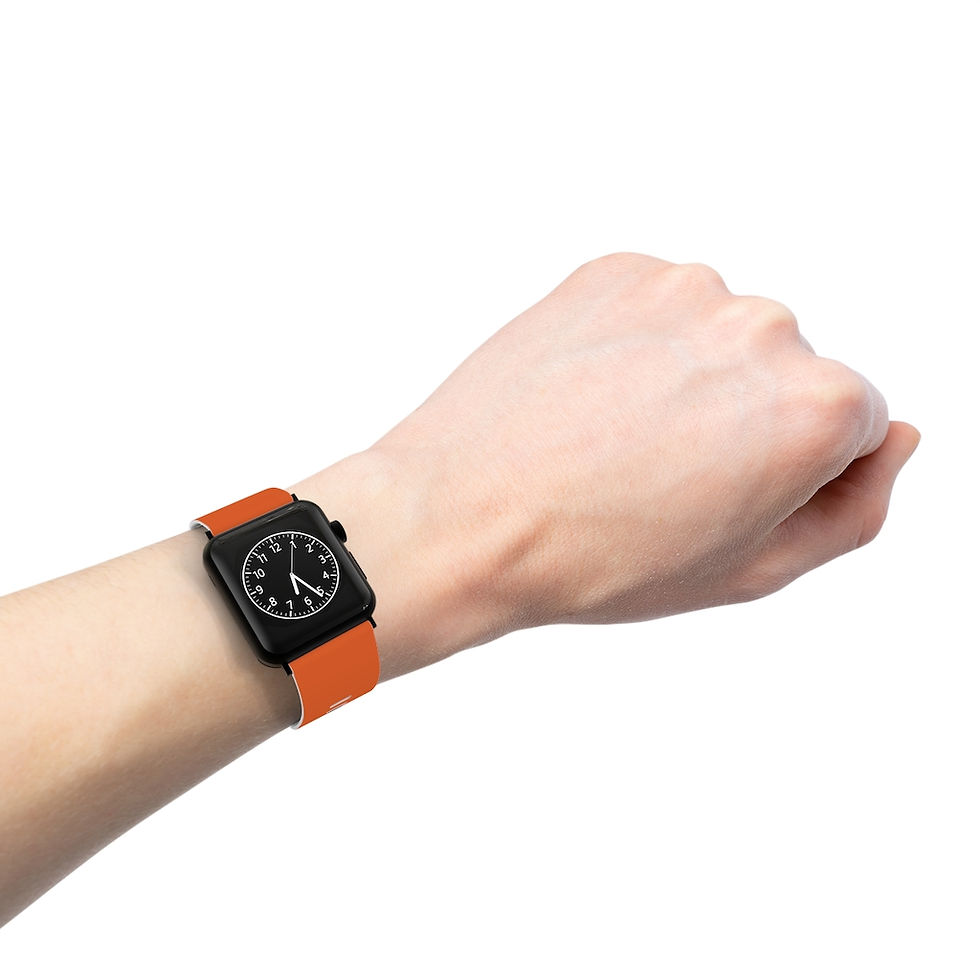 Indexkép: Apple Rubber Orange Watch Band-Series 1 2 3 4-42/44mm-iWatch-Running,Gym,Hiking