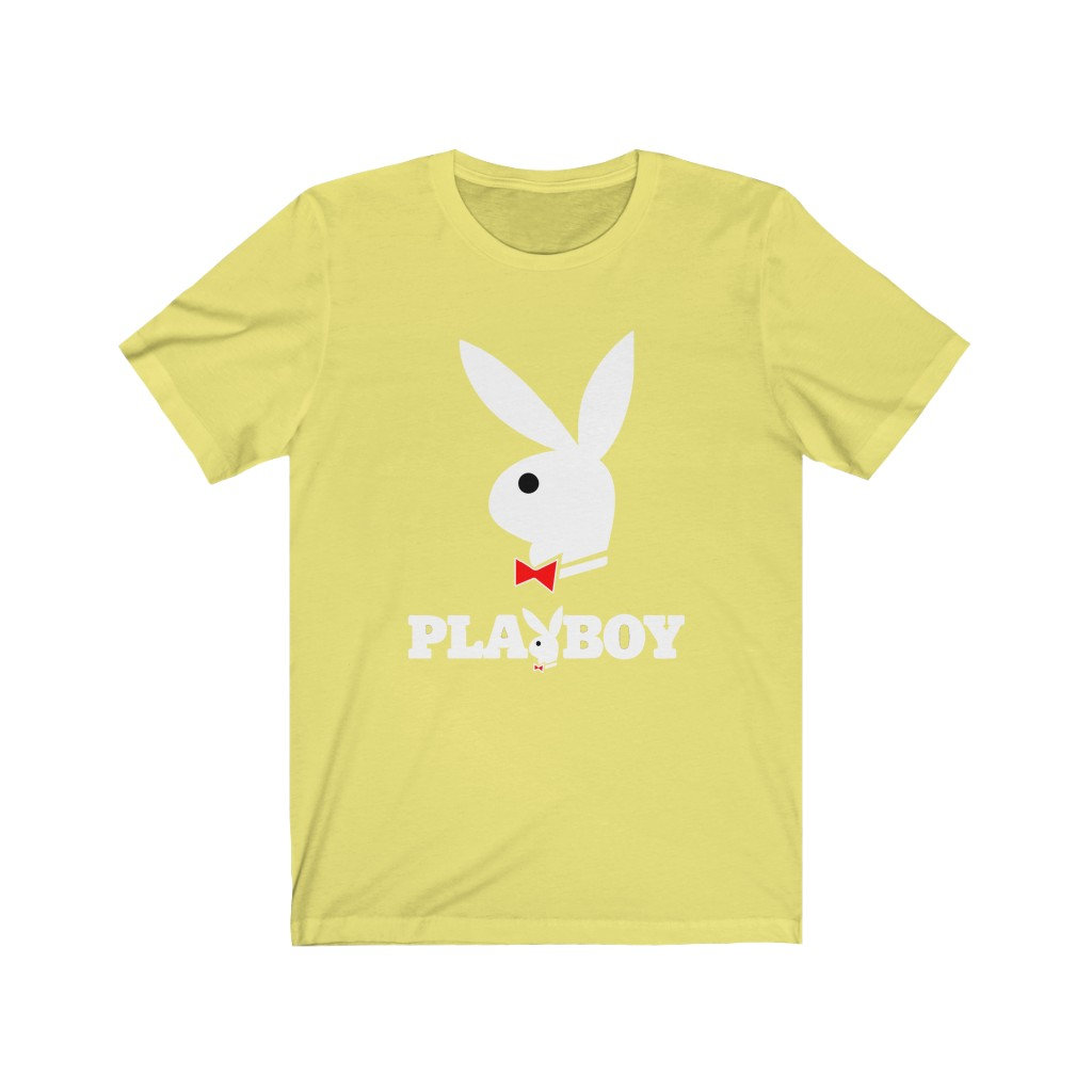 yellow playboy bunny shirt