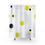 Thumbnail:  71" x 74" Black,White & Yellow Memphis Shower Curtain-Bathroom Decor
