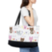 Cat Lover Weekender Tote Bag-Animal Lover-Cute Cats Weekender Bag-Travel Bag
