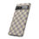 Thumbnail: Cream Checkered Google Pixel 7 Phone Case-Tough Phone Case-Google Pixel 5,6 