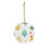 Прев'ю: Santa Claus Two Sided Print Ceramic Ornament-Christmas Tree-Christmas Lights