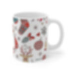 Thumbnail: Santa Novelty 11 & 15 OZ Holiday Mug-Chocolate Tea-Tea Lover Cup-Coffee Mug 
