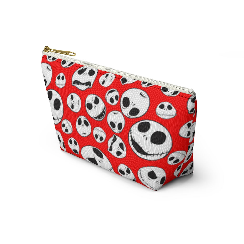 Nightmare Before Christmas Jack Skellington Makeup Bags-Cosmetic Bag-Women Bags