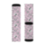 Thumbnail: Nightmare Before Christmas Jack Skellington Socks-Pink-Halloween-Horror