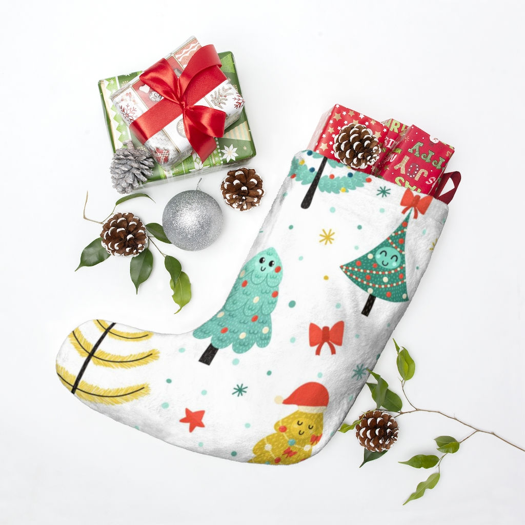 Christmas Tree Stocking-Personalized-Customized