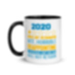 Thumbnail: 11oz Quarantine Mug with Color Inside-Tea Lover Cup-Coffee Mug
