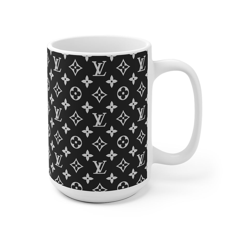 Thumbnail: 11 & 15 oz Mug/Cup-Tea Lover-Office Gift-Coffee Lover-Designer Inspired-LV