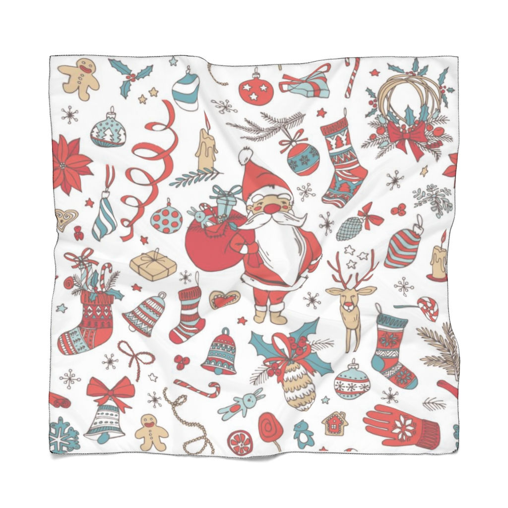 Poly Luxury Holiday Scarf-Head Scarf-Neck Scarf-Head Wrap-Scarf Belt-Bracelet