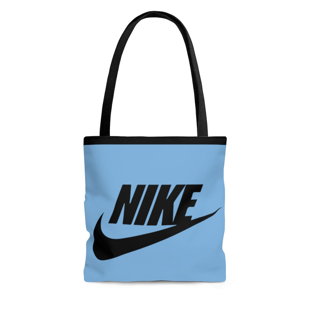 Nike Women's Blue & Black Tote Bag-Travel Bag-Gift for Her-Birthday Gift