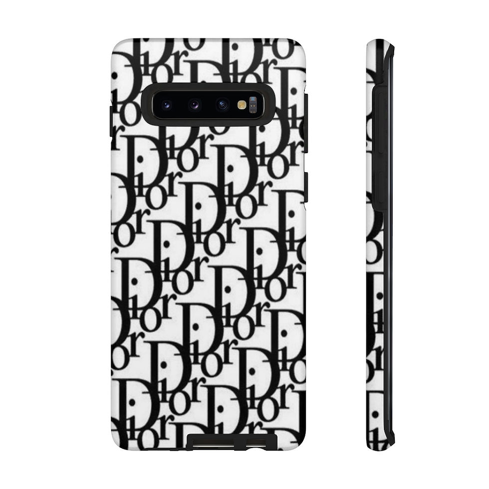 Thumbnail: Tough Samsung Phone Case-Glossy-Matte- S10- S10 Plus-Designer inspired-Dior-S10E