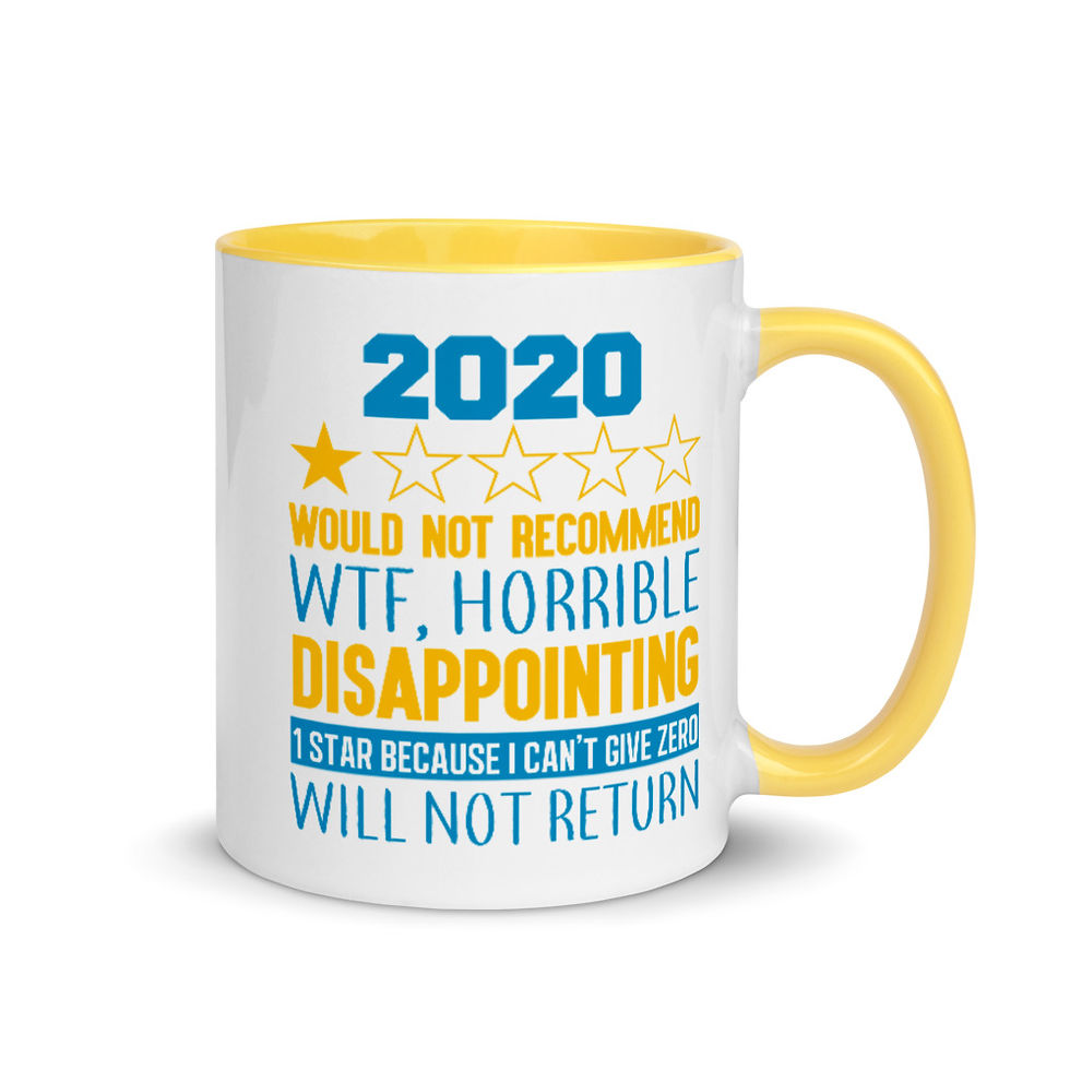 Miniatura: 11oz Quarantine Mug with Color Inside-Tea Lover Cup-Coffee Mug