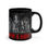 Thumbnail: Black 11 oz Mug-Morticia-Lily Munster-Frankenstein Bride-Elvira-Vampira