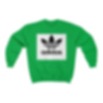 Thumbnail: Adidas Women's Blackbird Trefoil Premium Crewneck Sweatshirt Athletic Wear  