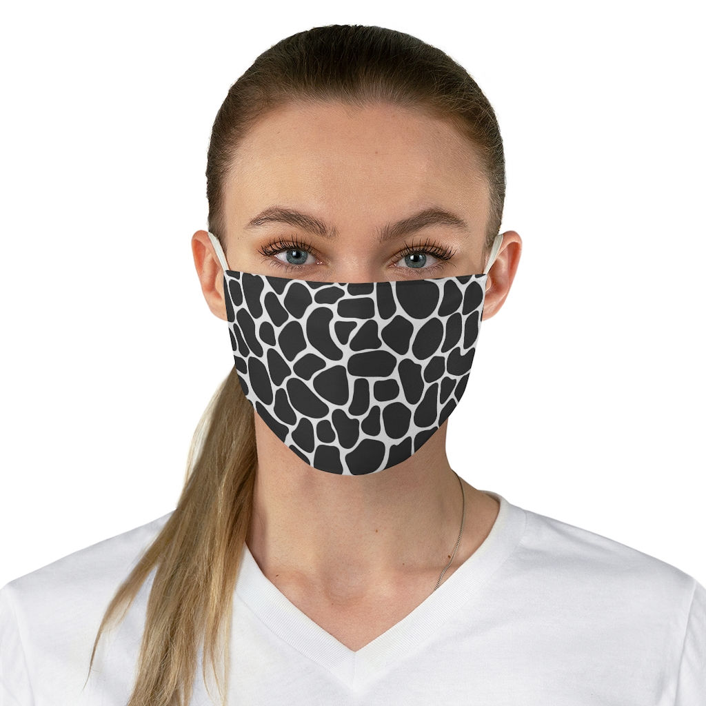 Fabric Face Mask-Washable Mask-Reusable Face Mask-Protection Mask-Giraffe