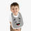 Thumbnail: Smiley Face Baby Contrast Trim Jersey Bib