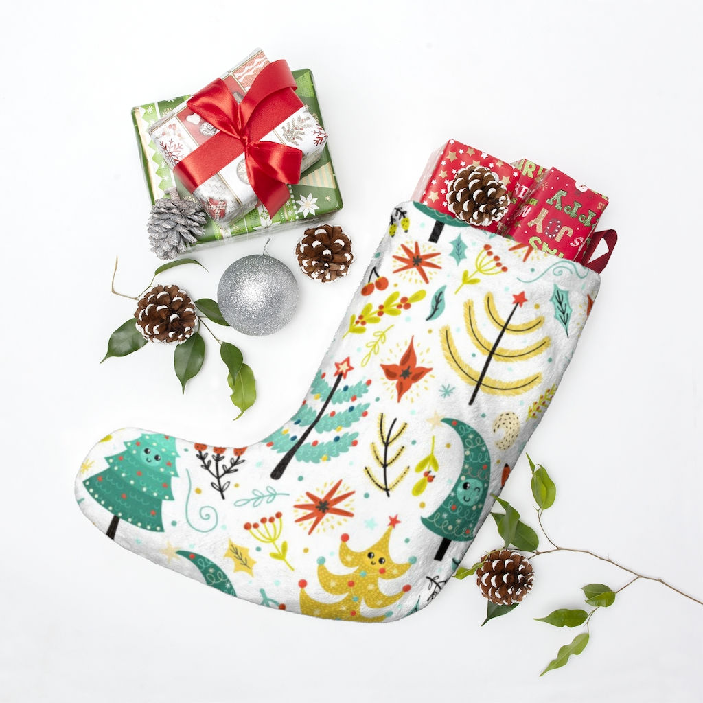 Christmas Tree Stocking-Personalized-Customized