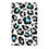 Thumbnail: Black,White & Blue Leopard Area Rug