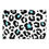 Thumbnail: Black,White & Blue Leopard Area Rug