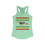 Thumbnail: Jamaica Map Rasta Colors Racerback Tank Top-Caribbean-Reggae Music