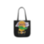 Thumbnail: Baby Yoda-Los Angeles Lakers Canvas Tote Bag-Book Bag-Grocery Bag-Beach Tote
