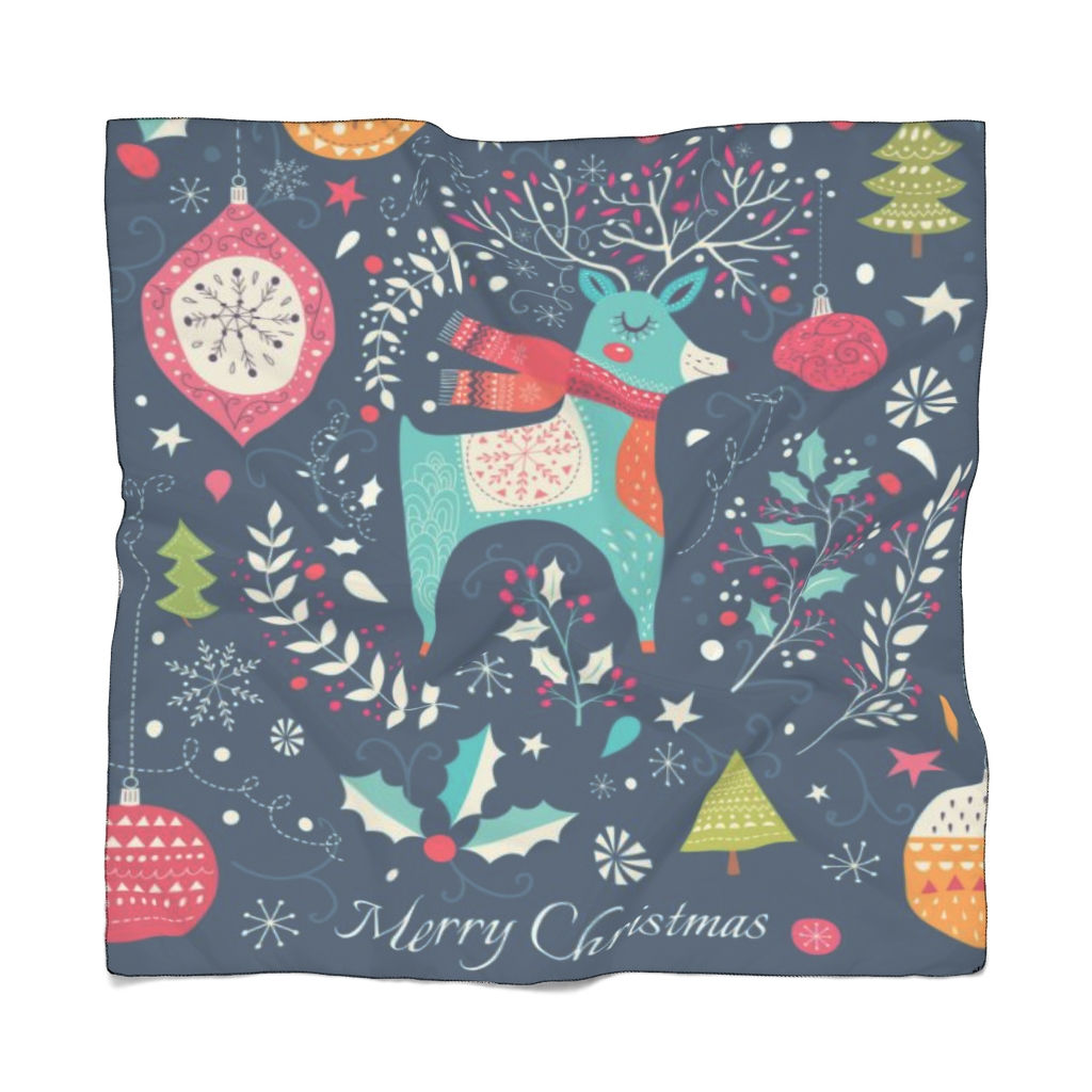 Poly Luxury Holiday Scarf-Head Scarf-Neck Scarf-Head Wrap-Scarf Belt-Bracelet