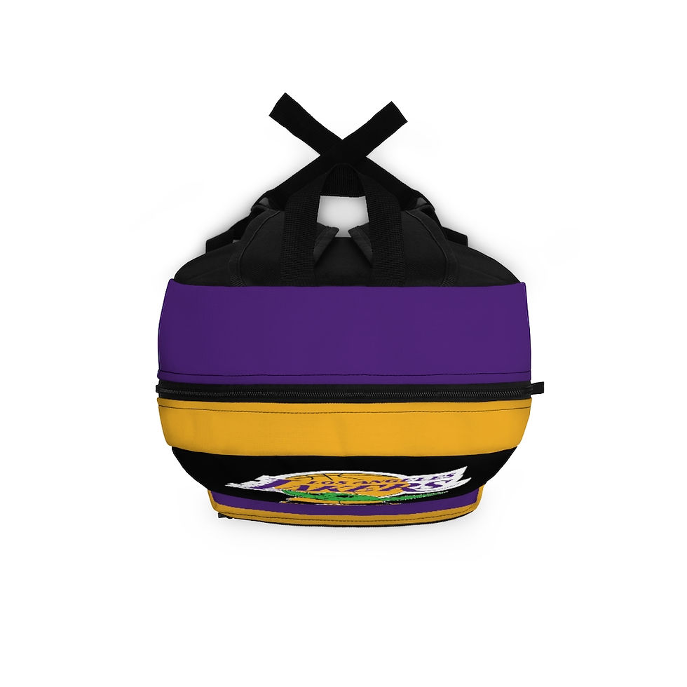 Thumbnail: Baby Yoda-Los Angeles Lakers Backpack-Birthday Gift-Star Wars-The Mandalorian