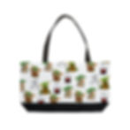 Thumbnail: 24" x13" Baby Yoda Weekender Bag-Travel Bag-Gift for Her-Birthday Gift-Beach Bag