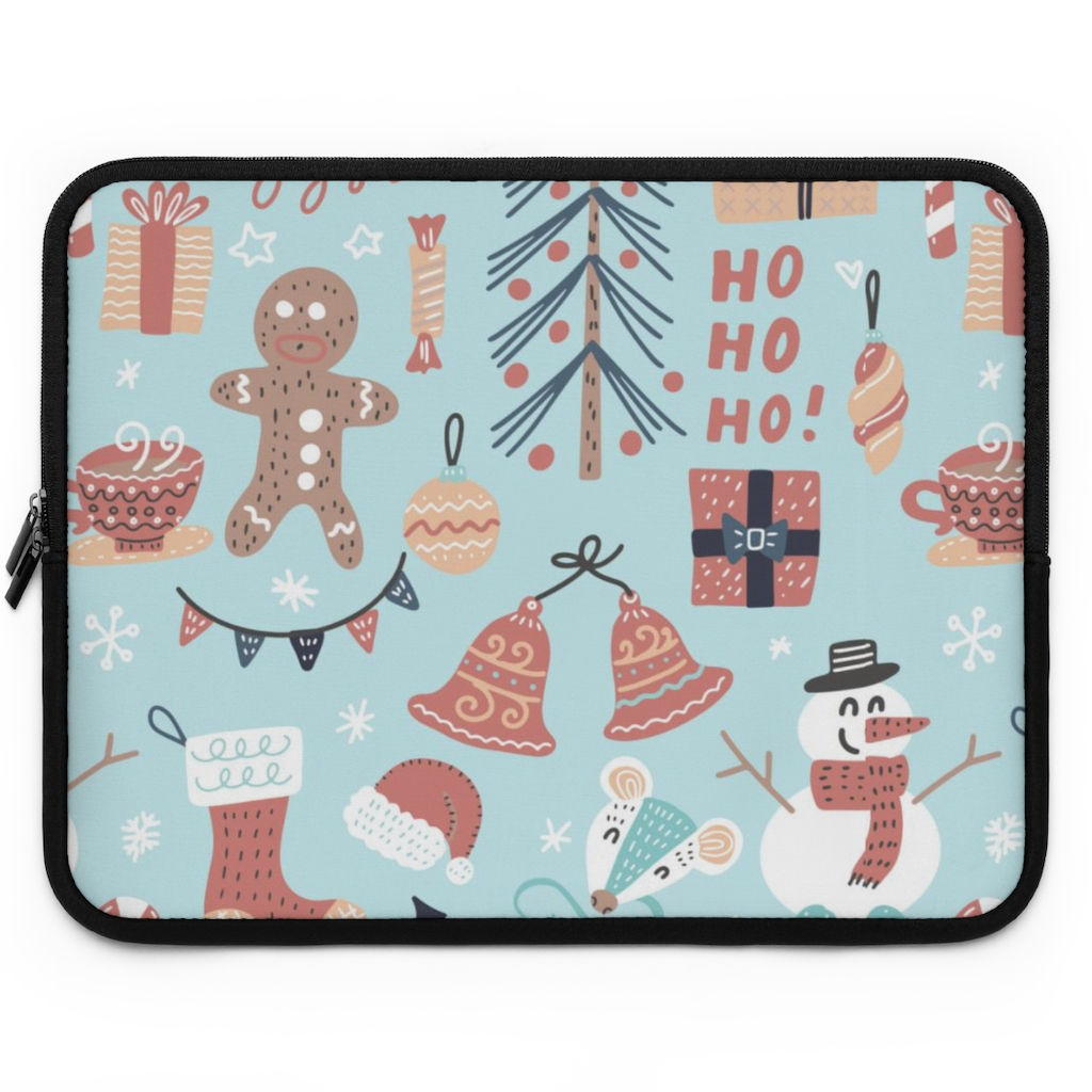 7”-17'' Christmas Tablet Laptop Sleeve Case-MacBook-Chromebook-iPad Pro-Dell