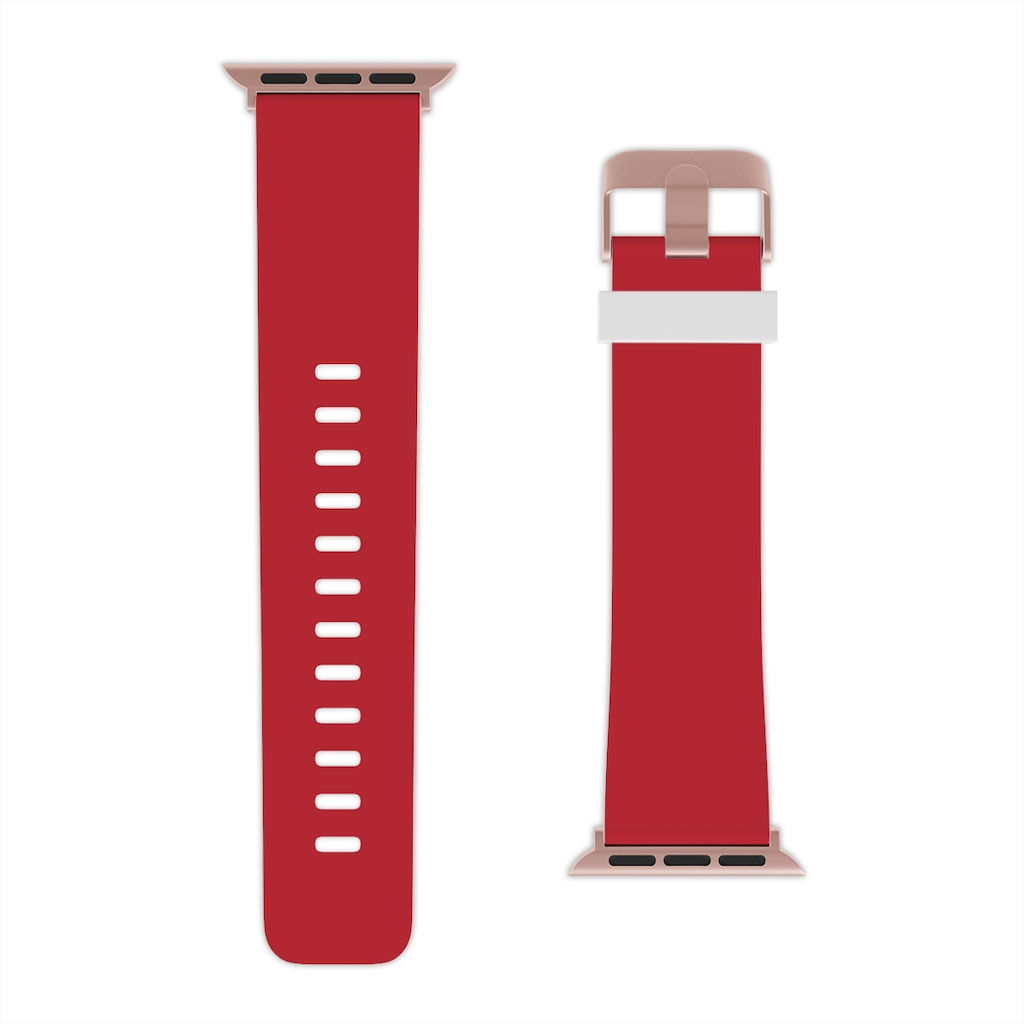 Apple Rubber Dark Red Watch Band-Series 1 2-42/44mm-iWatch-Running,Gym,Hiking
