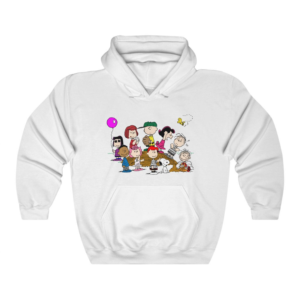 Charlie Brown and Friends Hoodie Sweatshirt