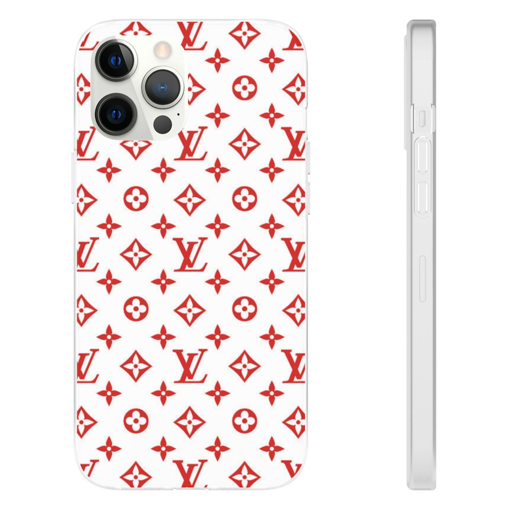 Samsung & iPhone Flexi Case-Designer Inspired-LV-iPhone 12-11-X-XR-XS-8-S10