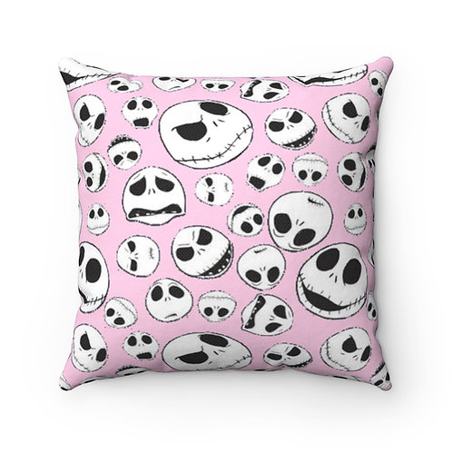 Jack Skellington Pink Pillow-Living Room-Patio Pillow-Nightmare Before Christmas