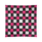 Thumbnail: Pink,Black & White Checkered Comforter