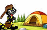 Mascotte du camping Alaska de marbehan q