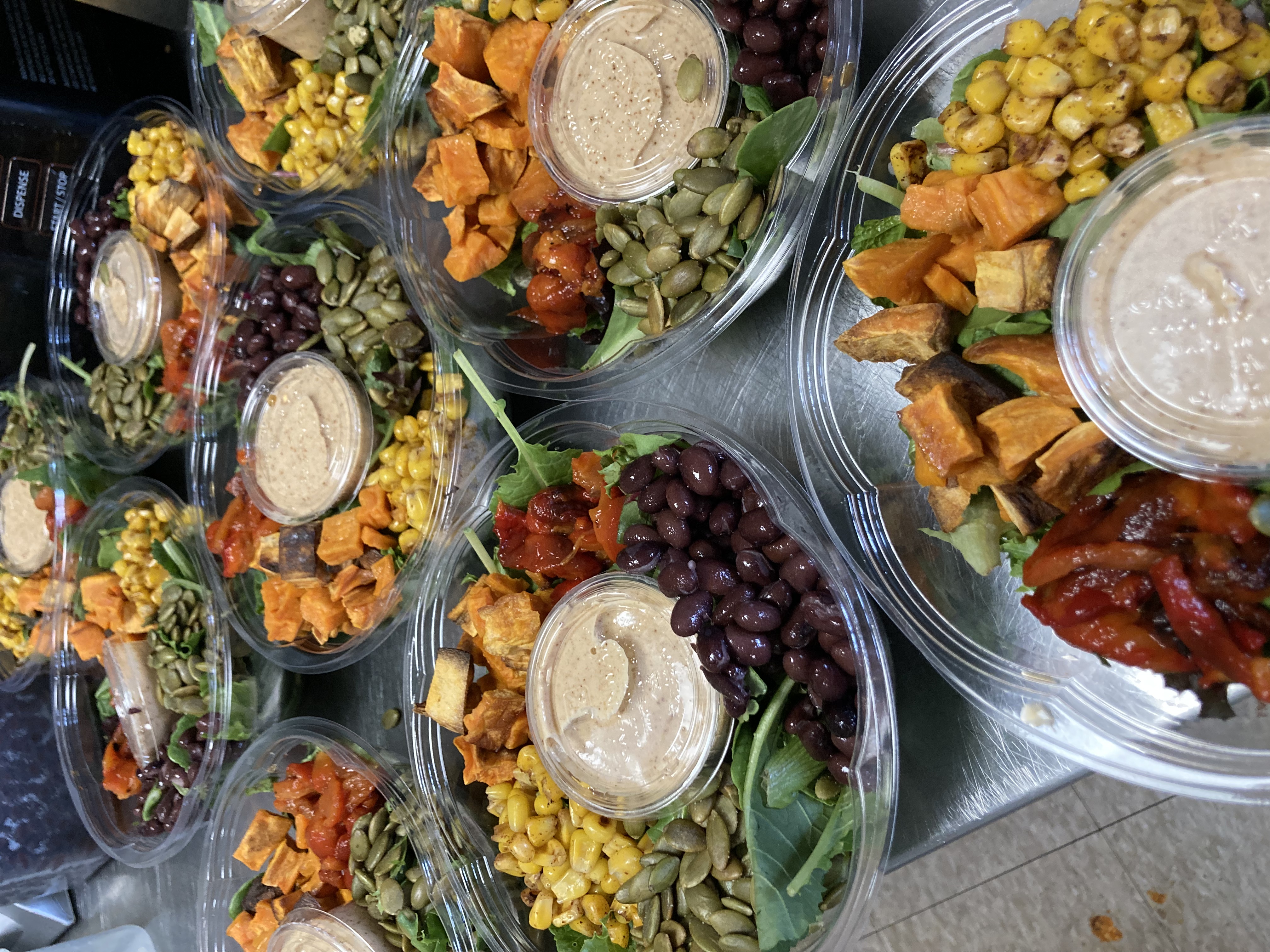 Arranged Food and Objects
