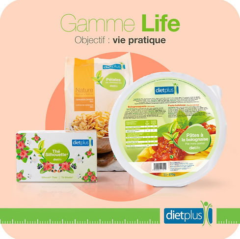 Produits Dietplus Gamme Life