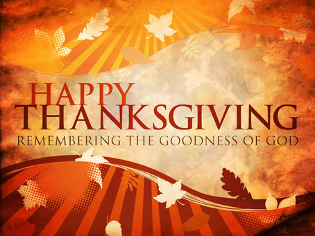 2014 Thanksgiving Message