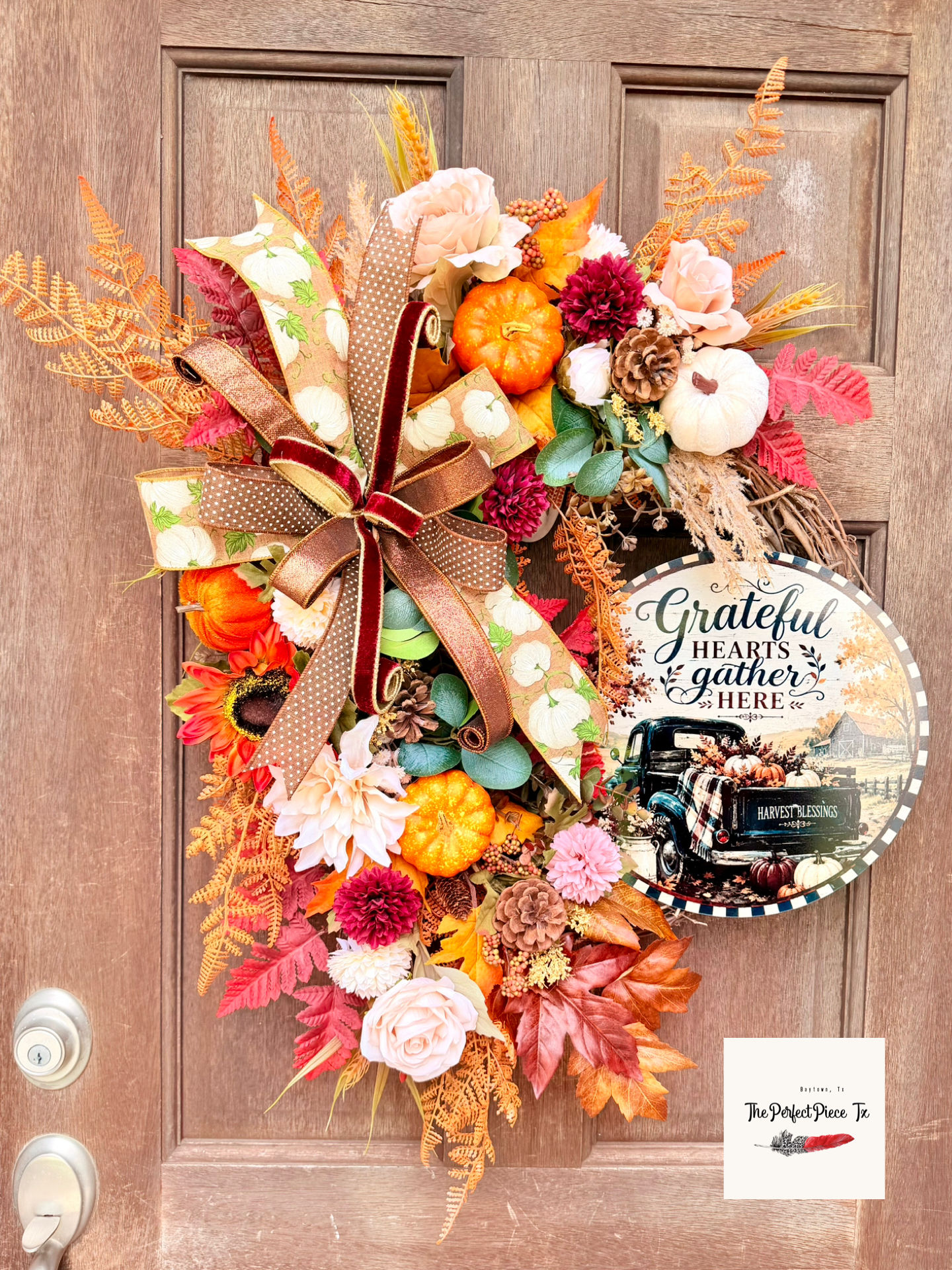 Gather Vintage Truck Fall Wreath(4 week turnaround)